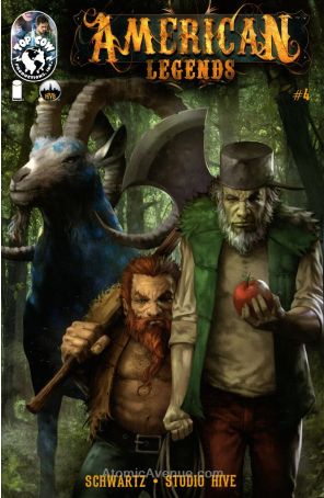 American Legends #4 VF ; Image comic book