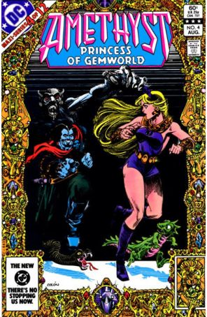 Amethyst, Princess of Gemworld #4 VF ; DC comic book
