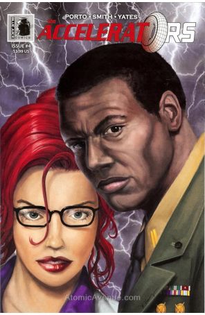 Accelerators #4 VF ; Blue Juice comic book