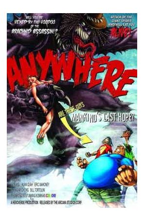 Anywhere #4 VF ; Arcana comic book