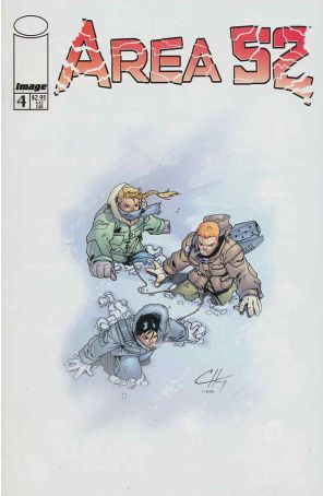 Area 52 #4 VF ; Image comic book