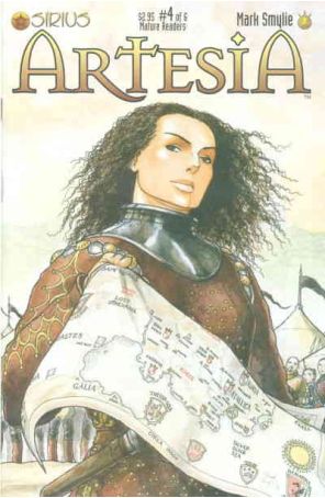 Artesia #4 VF ; Sirius comic book
