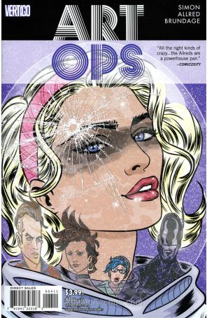 Art Ops #4 VF ; DC comic book