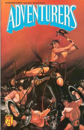 Adventurers, The (Book 3) #4 VF ; Adventure comic book