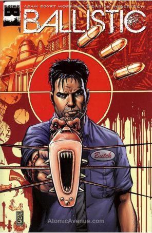 Ballistic (Black Mask) #4 VF ; Black Mask comic book