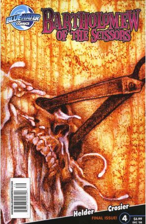 Bartholomew of the Scissors #4 VF ; Bluewater comic book