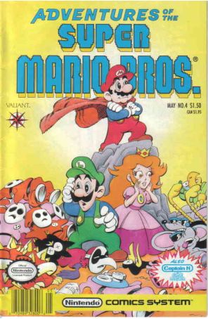 Adventures of the Super Mario Bros. #4 FN; Valiant | Nintendo - we combine shipp