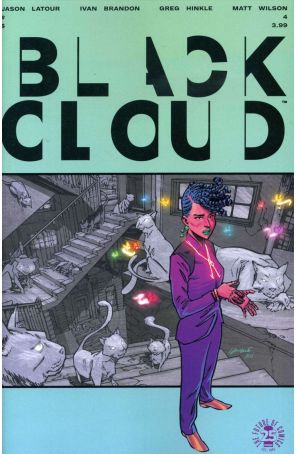 Black Cloud #4 VF ; Image comic book