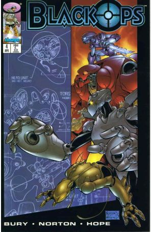 Black Ops #4 VF ; Image comic book