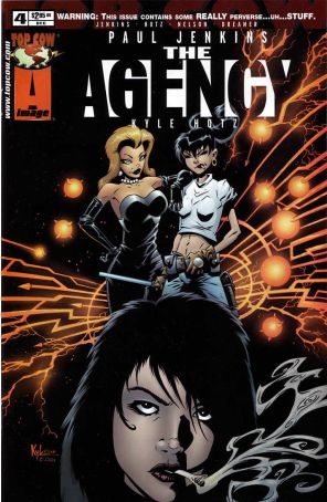 Agency, The #4 VF ; Image comic book