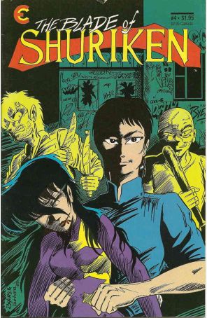 Blade of Shuriken #4 VF ; Eternity comic book