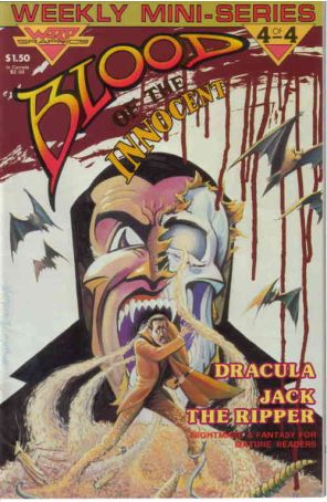 Blood of the Innocent #4 FN; Warp | Dracula - Jack the Ripper - we combine shipp