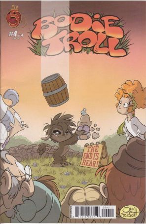 Bodie Troll #4 VF ; Red 5 comic book