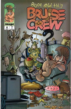 Boof and the Bruise Crew #4 VF ; Image comic book