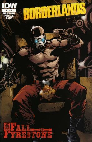 Borderlands: The Fall of Fyrestone #4 VF ; IDW comic book