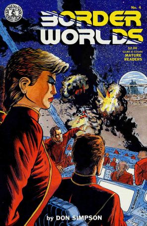 Border Worlds (Vol. 1) #4 FN; Kitchen Sink | Don Simpson - we combine shipping