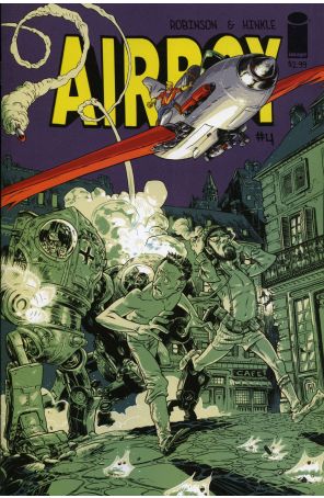 Airboy (Image) #4 VF ; Image comic book