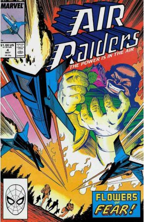 Air Raiders #4 VF ; Marvel comic book