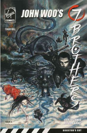7 Brothers (John Woo's ) #4 VF ; Virgin comic book