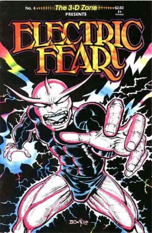 3-D Zone, The #4 VF; 3-D Zone | Electric Fear - we combine shipping