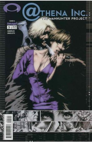 Athena Inc. The Manhunter Project #5A VF ; Image comic book
