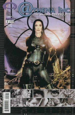 Athena Inc. The Manhunter Project #5B VF ; Image comic book