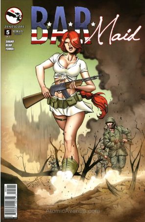 B.A.R. Maid #5B VF ; Zenescope comic book