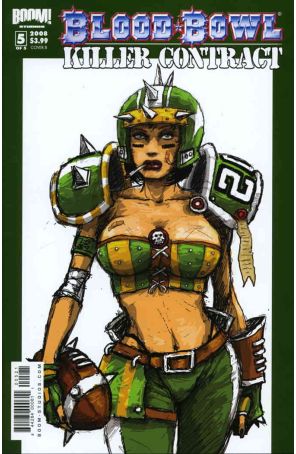 Blood Bowl: Killer Contract #5B VF/NM; Boom! | we combine shipping