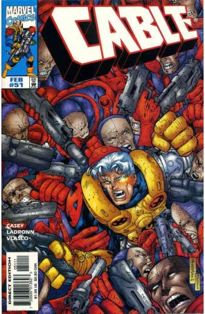 Cable #51 published by Marvel