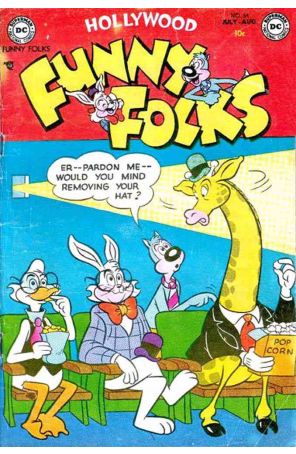 Hollywood Funny Folks #54 published by DC