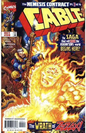 Cable #59 published by Marvel