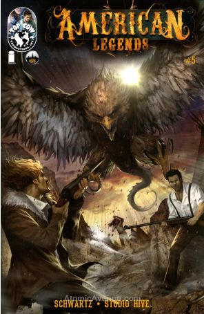 American Legends #5 VF ; Image comic book