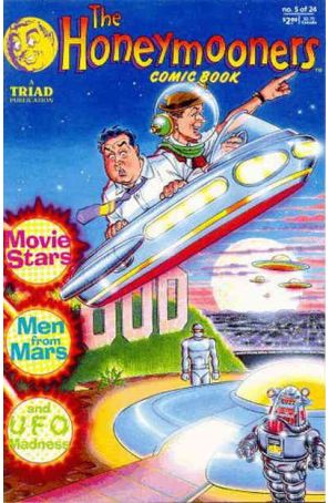 Honeymooners, The (Triad) #5 VF ; Triad comic book