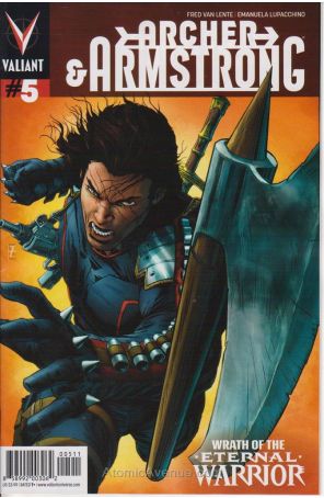 Archer and Armstrong (2nd Series) #5 VF ; Valiant comic book
