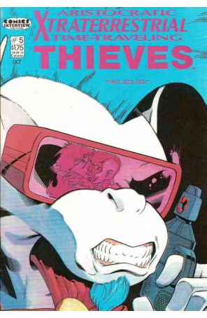 Aristocratic X-Traterrestrial Time-Traveling Thieves #5 VF ; Comics Interview comic book