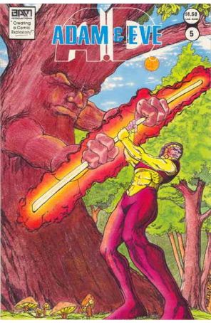 Adam and Eve A.D. #5 VF ; BAM comic book