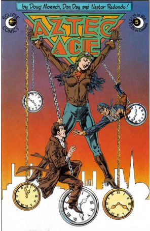 Aztec Ace #5 VF ; Eclipse comic book