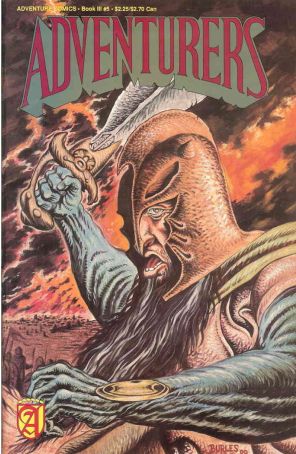 Adventurers, The (Book 3) #5 VF ; Adventure comic book
