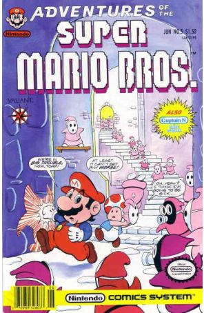 Adventures of the Super Mario Bros. #5 VF; Valiant | Nintendo - we combine shipp