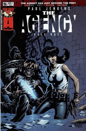 Agency, The #5 VF ; Image comic book