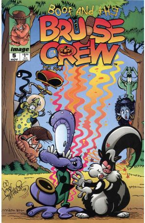 Boof and the Bruise Crew #5 VF ; Image comic book