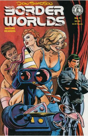 Border Worlds (Vol. 1) #5 FN; Kitchen Sink | Don Simpson - we combine shipping
