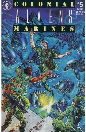 Aliens: Colonial Marines #5 VF ; Dark Horse comic book
