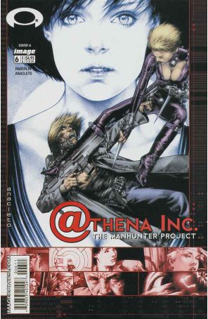 Athena Inc. The Manhunter Project #6A VF ; Image comic book