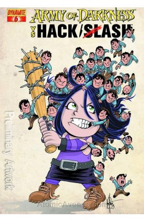Army of Darkness vs. Hack/Slash # 6C
