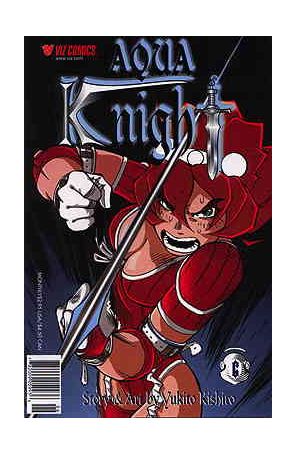 Aqua Knight #6 VF ; Viz comic book