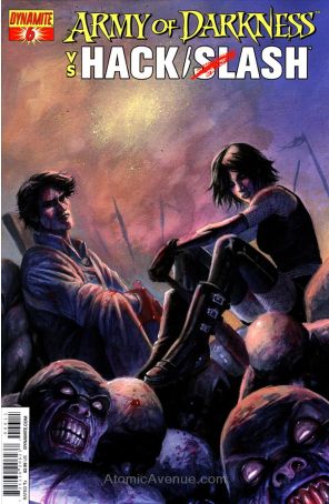 Army of Darkness vs. Hack/Slash #6 VF ; Dynamite comic book