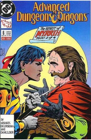 Advanced Dungeons And Dragons #6 VF ; DC comic book