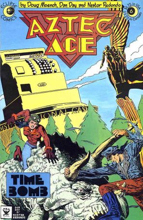 Aztec Ace #6 VF; Eclipse | Doug Moench - we combine shipping