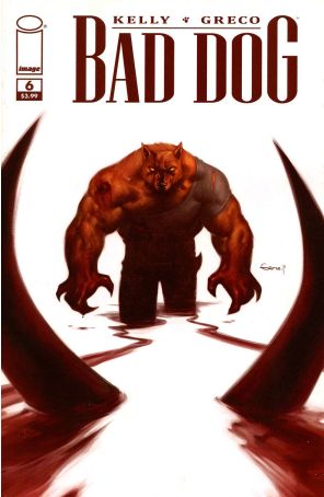 Bad Dog #6 VF ; Image comic book